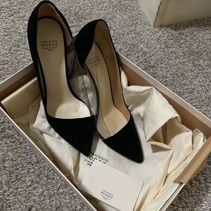 COPY - Francesco Russo Black Heels Size 36